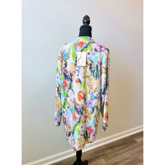 STINE GOYA Multicolor Abstract Cardigan - Picture 3 of 4